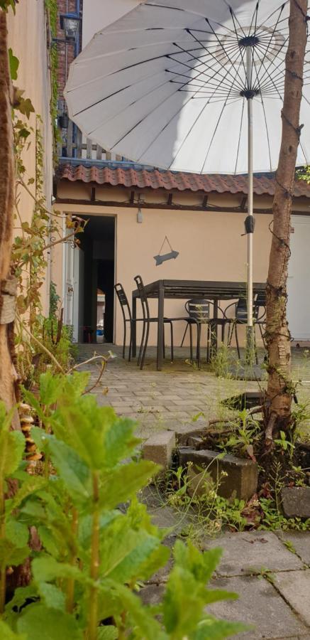 Le Patio Belle Maison En Plein Centre Ville, Avec Grande Terrasse Au Calme バストーニュ エクステリア 写真